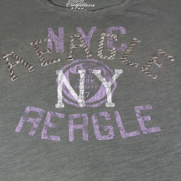 American Eagle top M studs EUC - Picture 3 of 4